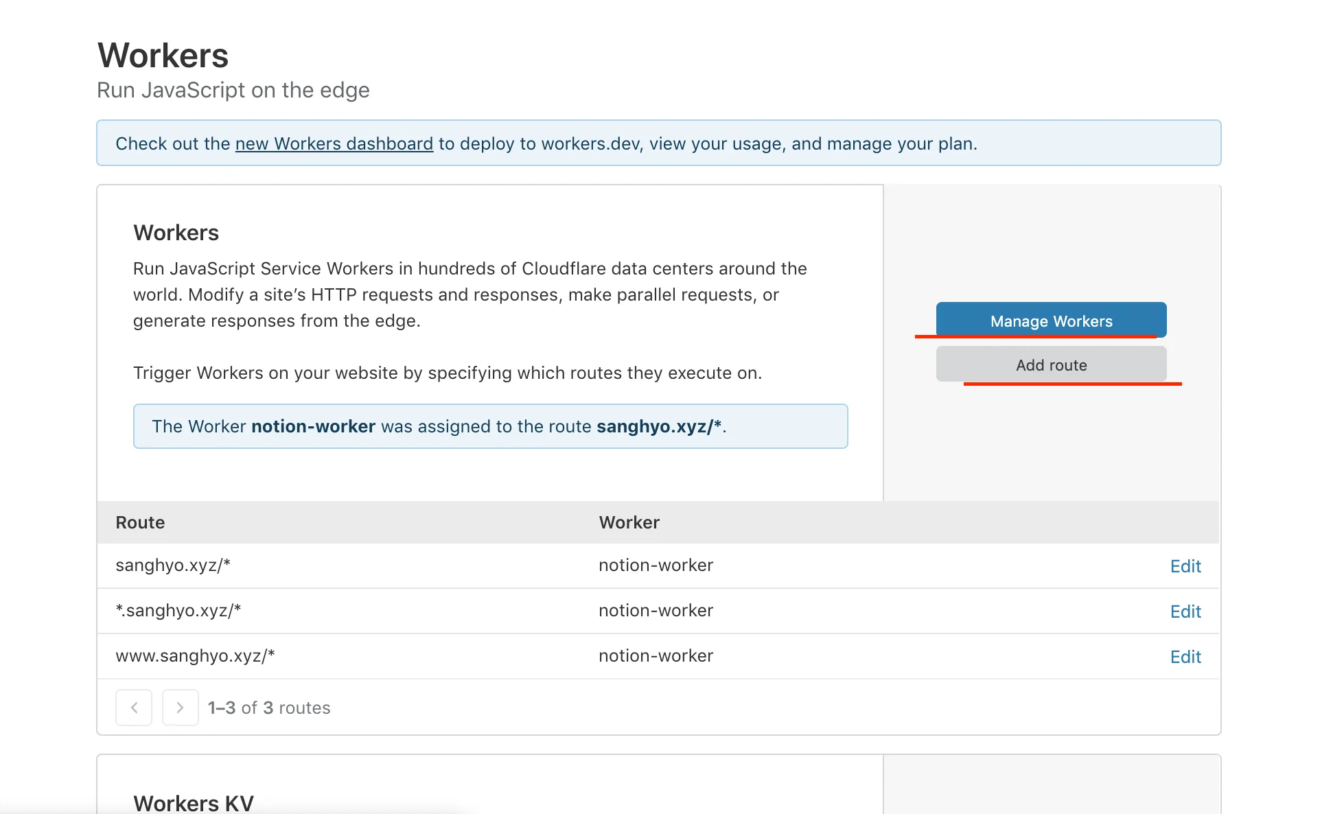 왜인지 난 버튼이 Launch editor 대신 Manage workers 였다..